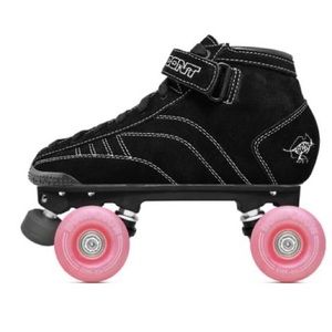 Bont Prostar Black Suede Quad Roller Skates